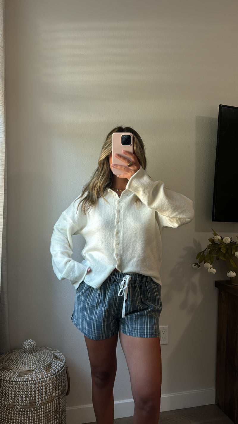 Indy Cardigan - IVORY *PRE ORDER FOR 8/10*