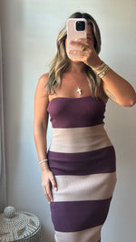 Mocha Merlot Dress