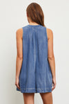 Lady May Denim Romper