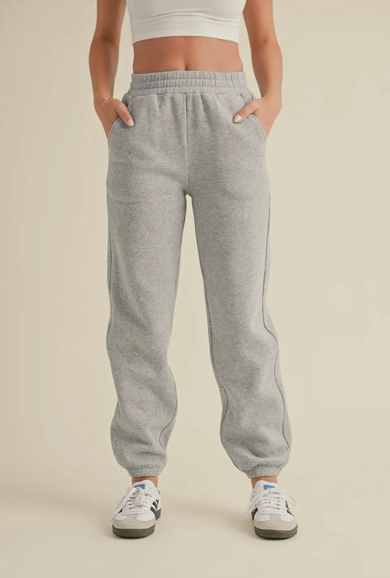 Comfort Joggers - Heather Grey