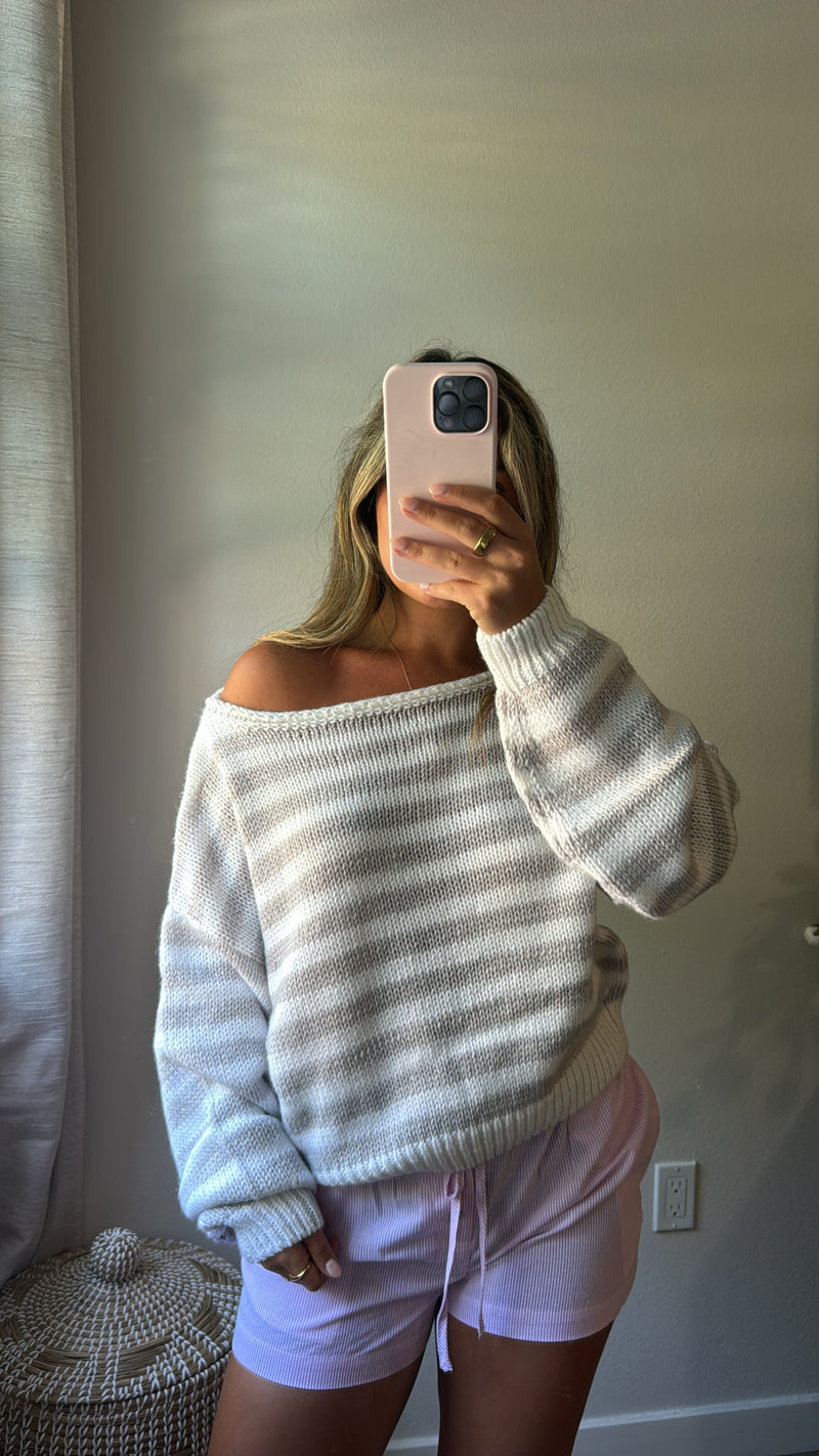 Paisley Sweater Top *PRE ORDER SHIPS 10/17*