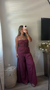 Merlot Jumpsuit