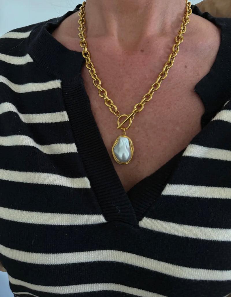 Pearl Drop Necklace
