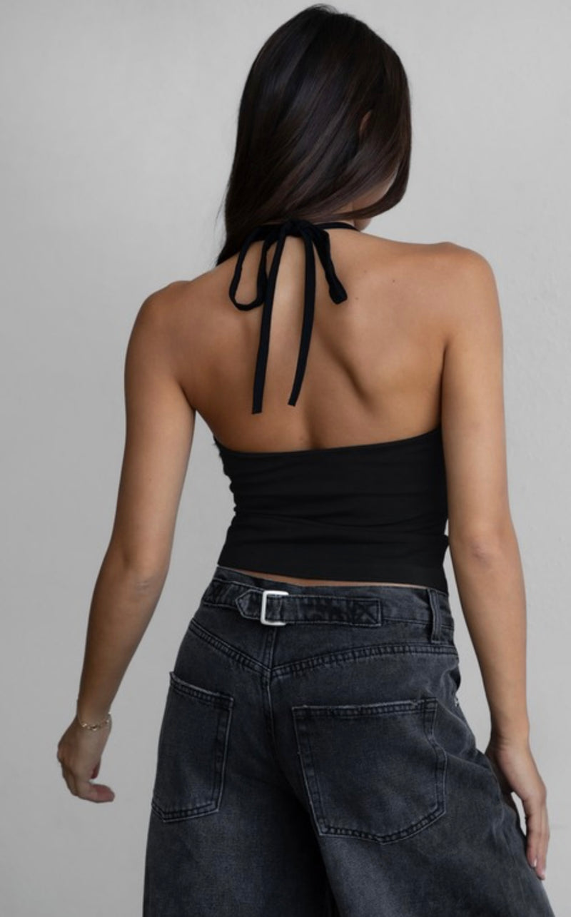 Core Halter - Black
