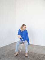 Oakley Cardigan - Electric Blue