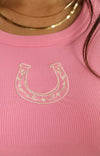 Horseshoe Tank - Pink