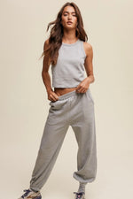 Ribbed Jogger Set