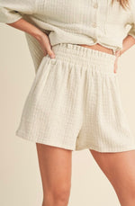 Beach Day Linen Shorts